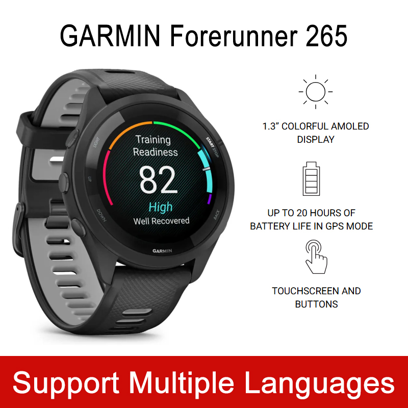 Garmin Forerunner 265 Running  - Timex Watches Smartwatch review and price