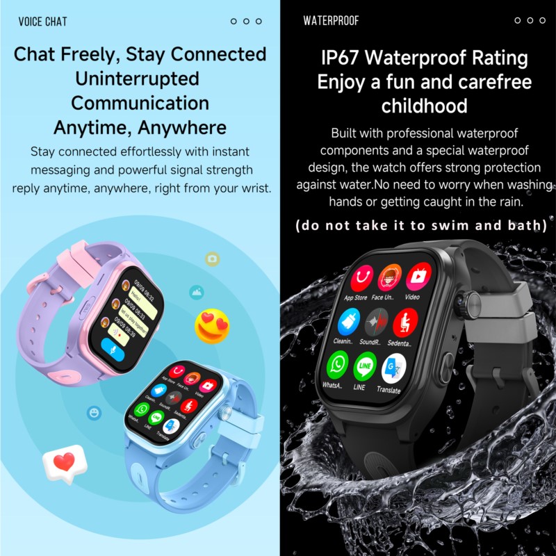 4G Smart Watch Kids 2.0 Inch H - Smartwatch Watches For Kids With Gps review and price