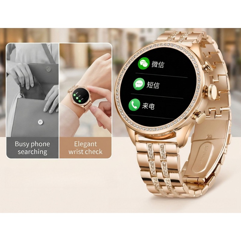 Cross-Border Exclusive Supply  - Watches Ladies Smartwatch review and price