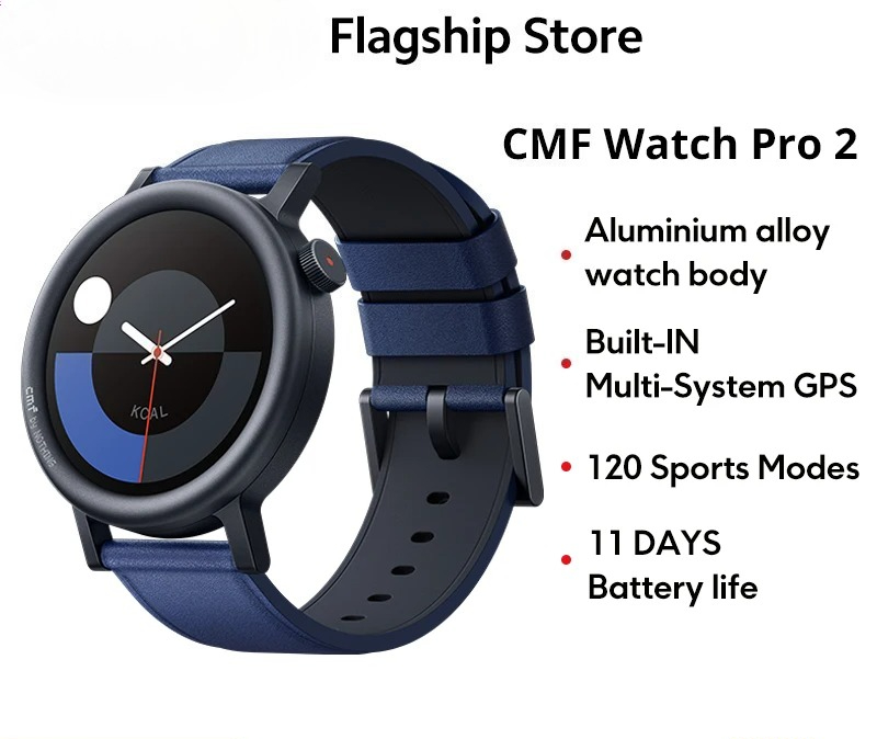 CMF by Nothing Watch Pro 2 Glo - Timex Watches Smartwatch review and price