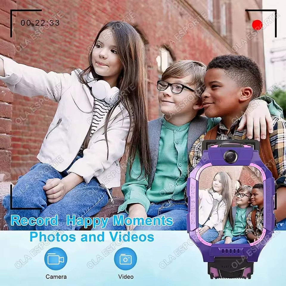 Children Smartwatch SOS LBS Po - Smartwatch Watches Price review and price