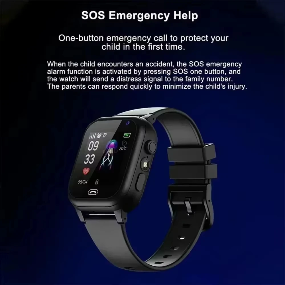 Lenovo 2026 New 4G GPS Kids Sm - Smartwatch Watches Price review and price